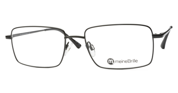 meineBrille 04-12030-02, Schwarz Schräg links - Ansicht 3