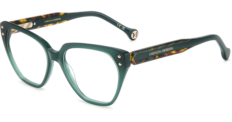 Carolina Herrera Brille Damen Carolina Herrera HER 0223 52 green Ansicht 1