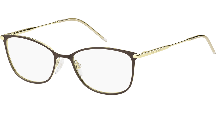 Tommy Hilfiger Brille Damen Tommy Hilfiger TH 1637 53 GOLD BROWN Ansicht 1