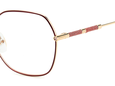 Carolina Herrera Brille Damen Carolina Herrera HER 0173 54 GOLD BURGNDY Ansicht 3