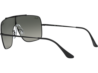 Ray-Ban Sonnenbrille Herren Ray-Ban Wings II RB3697 002/11 Schwarz/Grau Ansicht 4