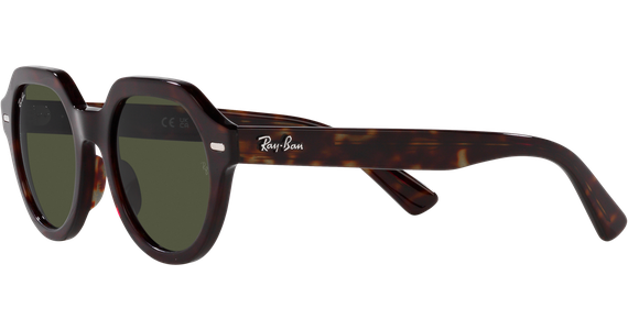 Ray-Ban Gina RB4399 Glänzendes Havana/Grün 902/31 - Ansicht 3