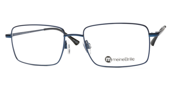 meineBrille 04-12030-01, Marineblau Schräg links - Ansicht 3