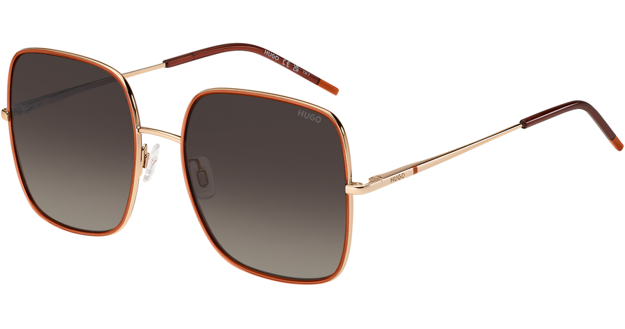 Hugo Sonnenbrille Damen Hugo HG 1293/S 58 GOLD ORANGE Ansicht 1