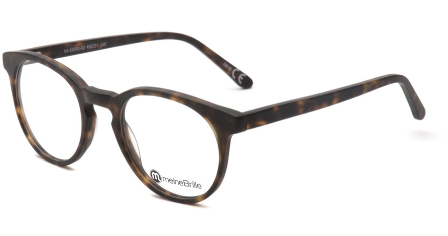 meineBrille 04-69250-02, Havanna Matt links