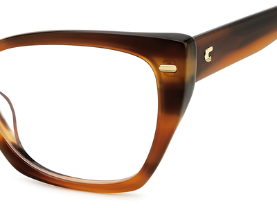 Carrera Brille Damen Carrera CARRERA 3036 54 brown Ansicht 3