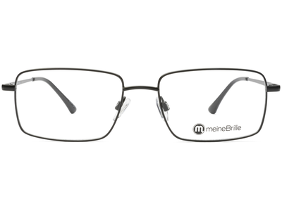 meineBrille 04-12030-02, Schwarz Front