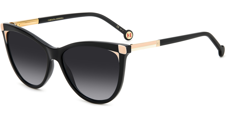 Carolina Herrera Sonnenbrille Damen Carolina Herrera HER 0141/S 57 black Ansicht 1