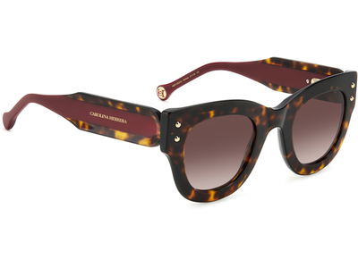 Carolina Herrera Sonnenbrille Damen Carolina Herrera HER 0222/S 47 havanna Ansicht 4