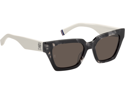 Tommy Hilfiger Sonnenbrille Damen Tommy Hilfiger TH 2101/S 52 black Ansicht 4