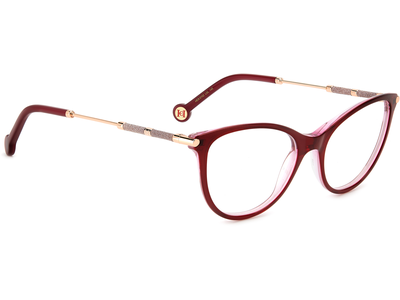 Carolina Herrera Brille Damen Carolina Herrera HER 0152 53 red Ansicht 4