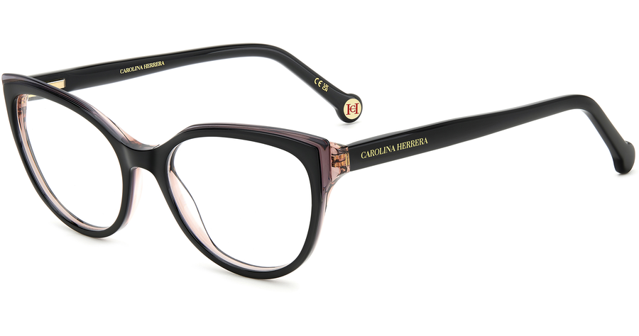 Carolina Herrera Brille Damen Carolina Herrera HER 0252 53 black Ansicht 1