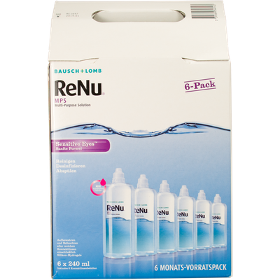 All in One Lösung ReNu MPS Sensitive Eyes 6-Pack Ansicht 2