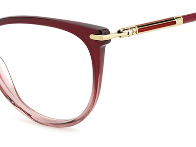 Carolina Herrera Brille Damen Carolina Herrera HER 0231 55 red Ansicht 3