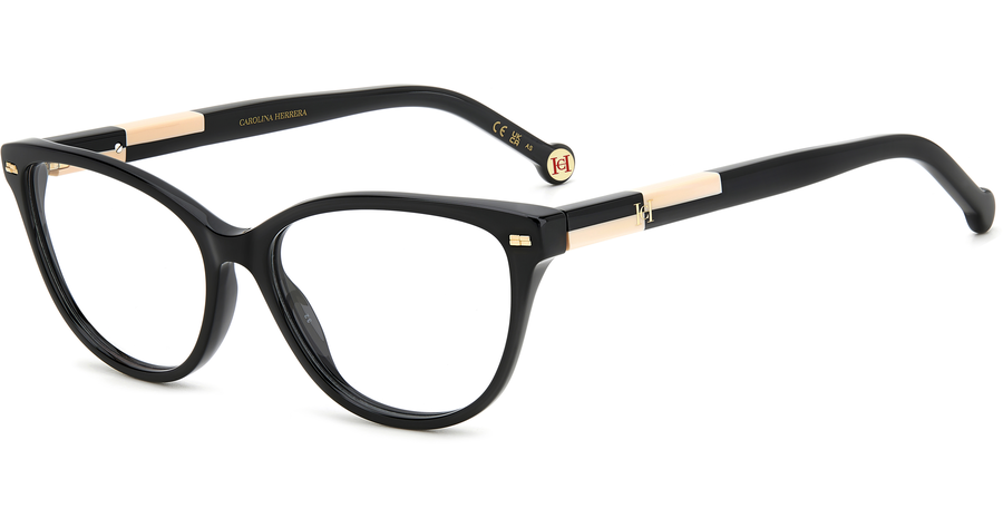 Carolina Herrera Brille Damen Carolina Herrera HER 0190 54 black Ansicht 1