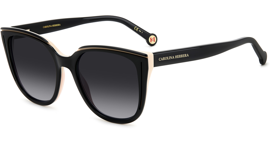 Carolina Herrera Sonnenbrille Damen Carolina Herrera HER 0144/S 53 black Ansicht 1