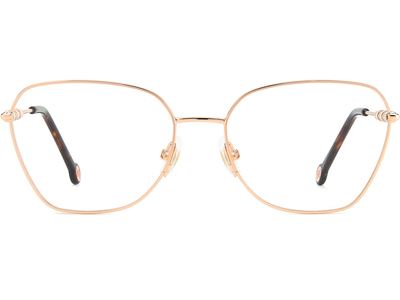 Carolina Herrera Brille Damen Carolina Herrera HER 0105 55 GOLD COPPER Ansicht 2