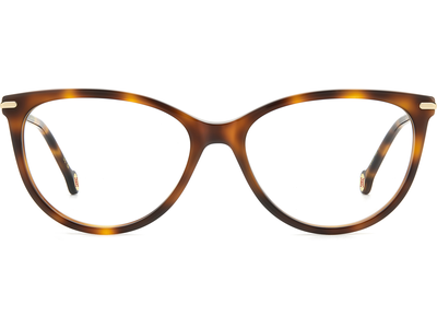 Carolina Herrera Brille Damen Carolina Herrera HER 0231 55 brown Ansicht 2