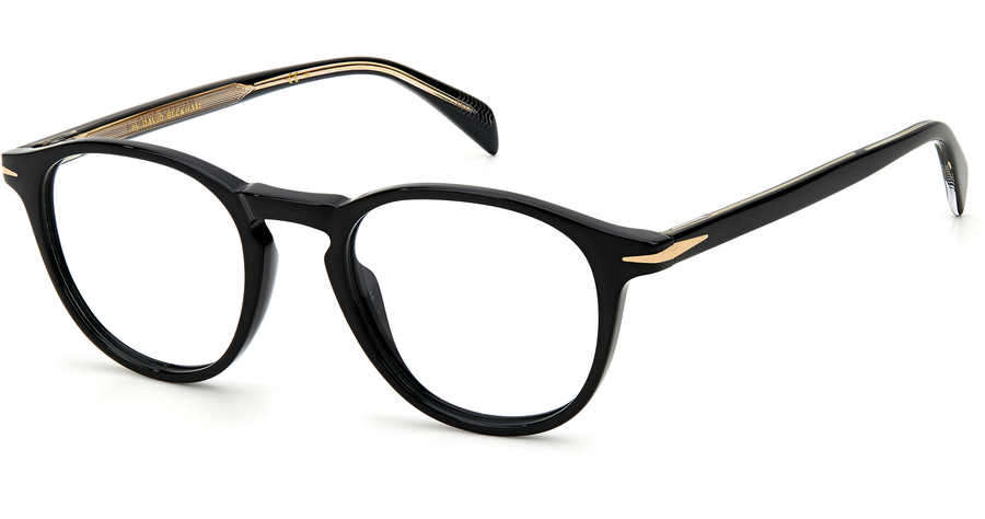 David Beckham Brille Herren David Beckham DB 1018 49 black/gold Ansicht 1