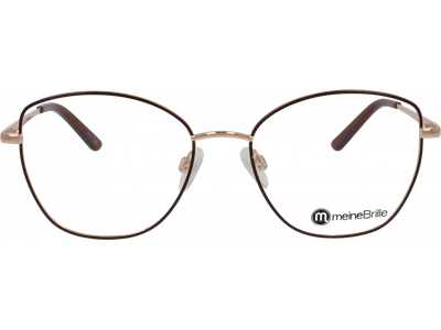  meineBrille 04-40110-01, Weinrot/Roségold glänzend Ansicht 4