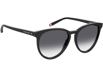 Tommy Hilfiger Sonnenbrille Damen Tommy Hilfiger TH 1724/S 56 black Ansicht 4