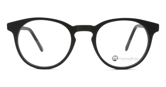 meineBrille 04-69250-03, Schwarz Matt front - Ansicht 2