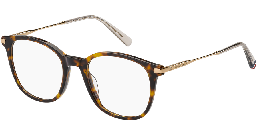 Tommy Hilfiger Brille Damen Tommy Hilfiger TH 2050 50 havanna Ansicht 1