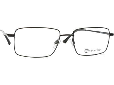 meineBrille 04-12030-02, Schwarz Schräg rechts