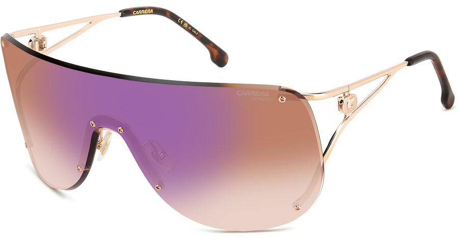 Carrera Sonnenbrille Damen Carrera CARRERA 3006/S 99 GOLD COPPER Ansicht 1