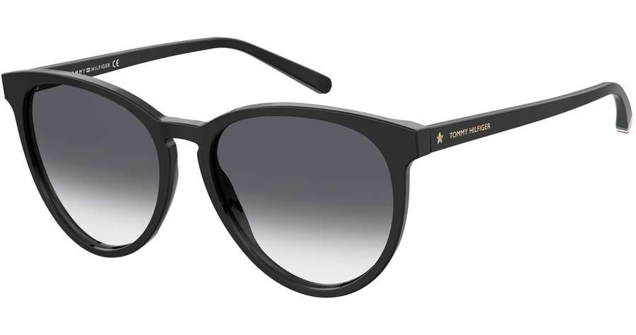 Tommy Hilfiger Sonnenbrille Damen Tommy Hilfiger TH 1724/S 56 black Ansicht 1