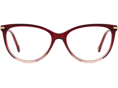 Carolina Herrera Brille Damen Carolina Herrera HER 0231 55 red Ansicht 2