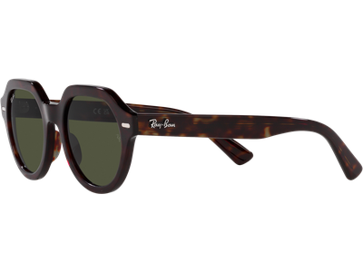 Ray-Ban Sonnenbrille Unisex Ray-Ban Gina RB4399 Glänzendes Havana/Grün 902/31 Ansicht 2