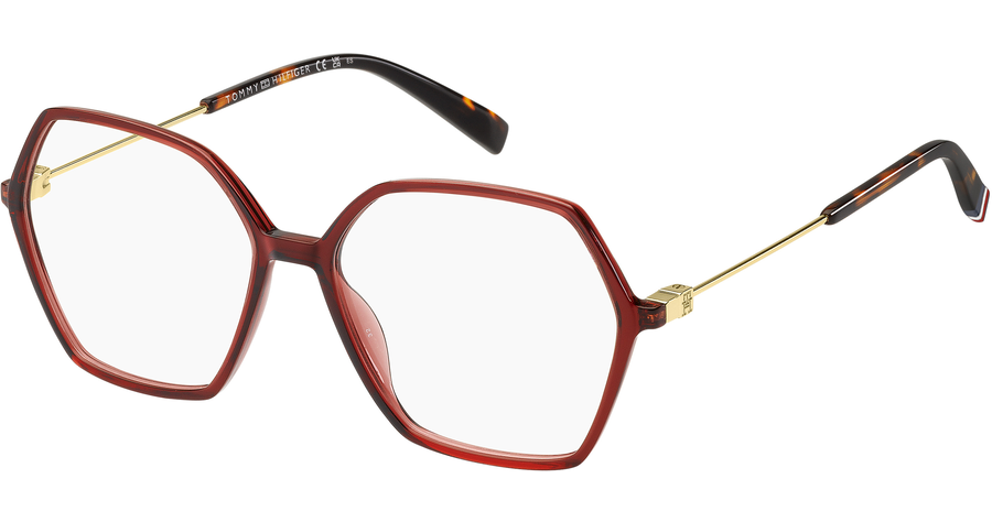 Tommy Hilfiger Brille Damen Tommy Hilfiger TH 2059 55 red Ansicht 1