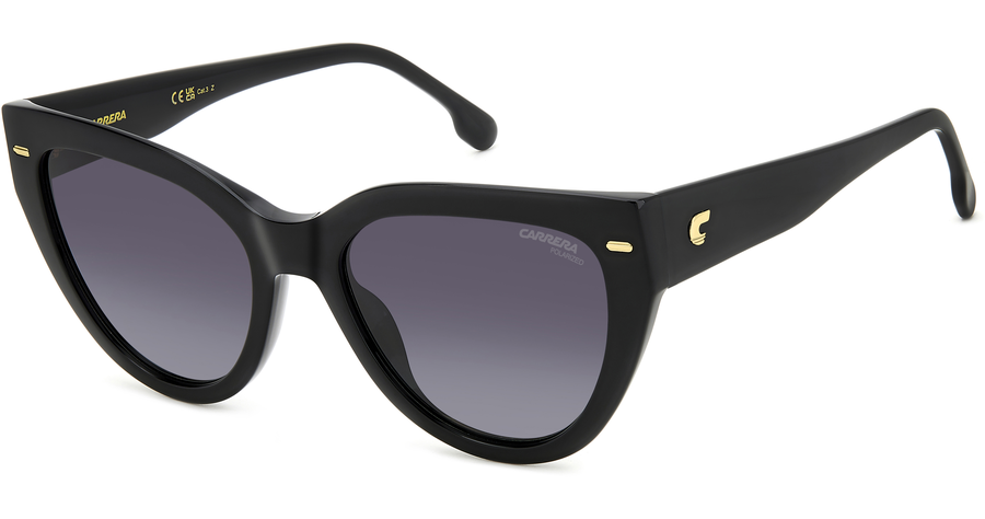 Carrera Sonnenbrille Damen Carrera CARRERA 3017/S 55 black/black Ansicht 1