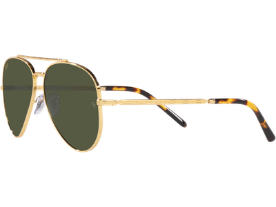 Ray-Ban Sonnenbrille Unisex Ray-Ban New Aviator RB3625 919631 Gold/Grün 58 - MEDIUM Ansicht 2