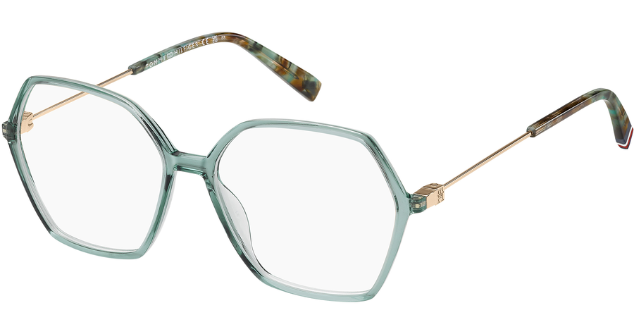 Tommy Hilfiger Brille Damen Tommy Hilfiger TH 2059 55 green Ansicht 1