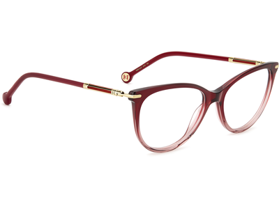 Carolina Herrera Brille Damen Carolina Herrera HER 0231 55 red Ansicht 4