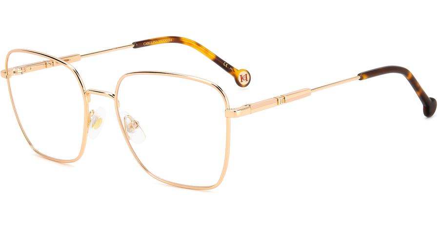 Carolina Herrera Brille Damen Carolina Herrera HER 0162 56 GOLD COPPER Ansicht 1