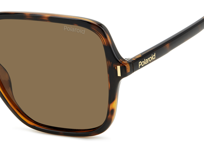 Polaroid Sonnenbrille Damen Polaroid PLD 6219/S 56 havanna Ansicht 3