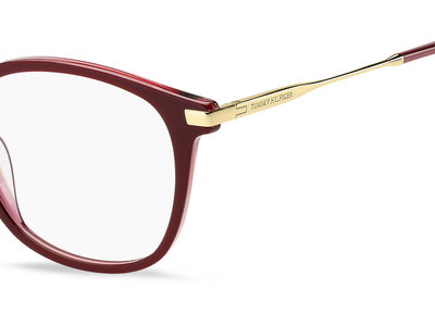 Tommy Hilfiger Brille Damen Tommy Hilfiger TH 2050 50 red Ansicht 3