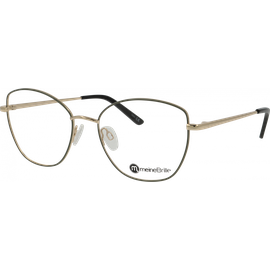 Korrektion meineBrille 04-40110-02, Sandgrau/Gold glänzend