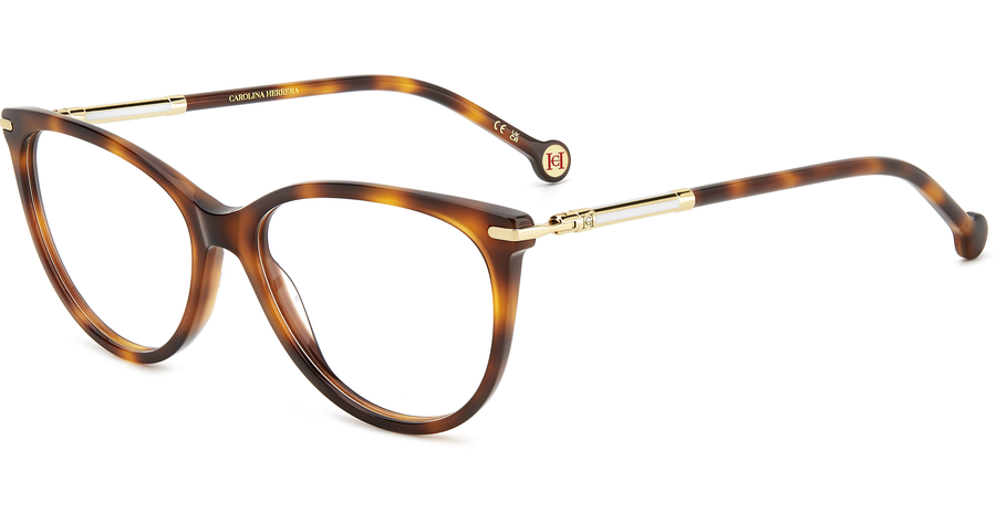 Carolina Herrera Brille Damen Carolina Herrera HER 0231 55 brown Ansicht 1