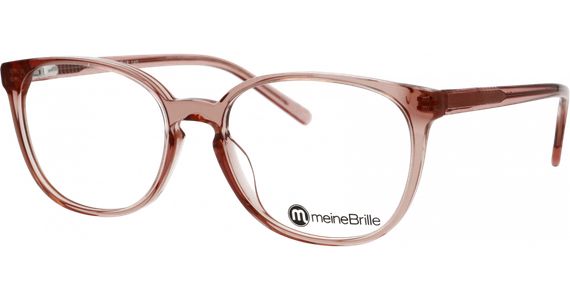 meineBrille 04-20170-02, Puderrosé Schräg links - Ansicht 3