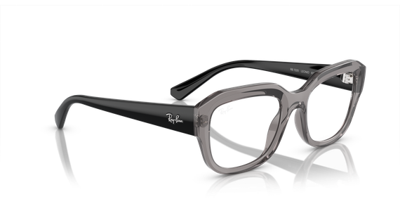 Ray-Ban RX7225 8316 Grau/Schwarz - Ansicht 4