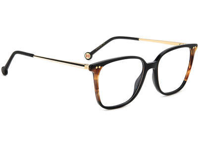 Carolina Herrera Brille Damen Carolina Herrera HER 0165 53 black Ansicht 4