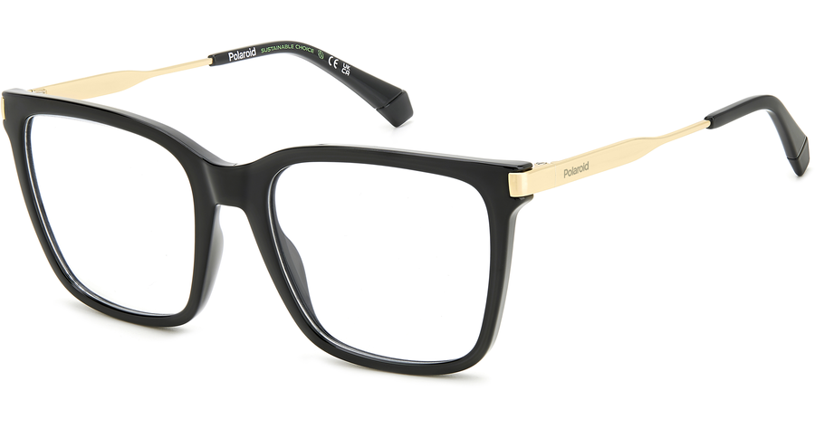 Polaroid Brille Unisex Polaroid PLD D528 53 black Ansicht 1