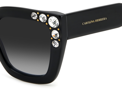 Carolina Herrera Sonnenbrille Damen Carolina Herrera HER 0130/S 52 black Ansicht 3