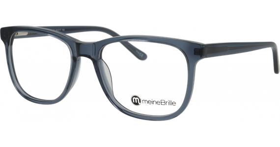 meineBrille 04-40170-03, Blau-Grau Transparent glänzend - Ansicht 2