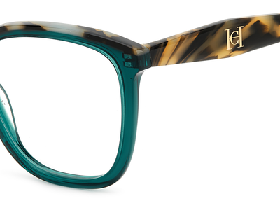 Carolina Herrera Brille Damen Carolina Herrera HER 0146 52 green Ansicht 3