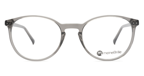 meineBrille 04-12020-02, Hellgrau Front - Ansicht 2